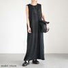 大きいサイズ レディース ノースリーブマキシワンピース　cast-5536002 【メール便可】 ブラック