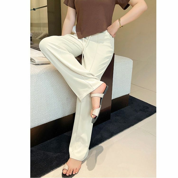 大きいサイズ レディース センターラインストレートパンツ　goldy-1323 【メール便可】