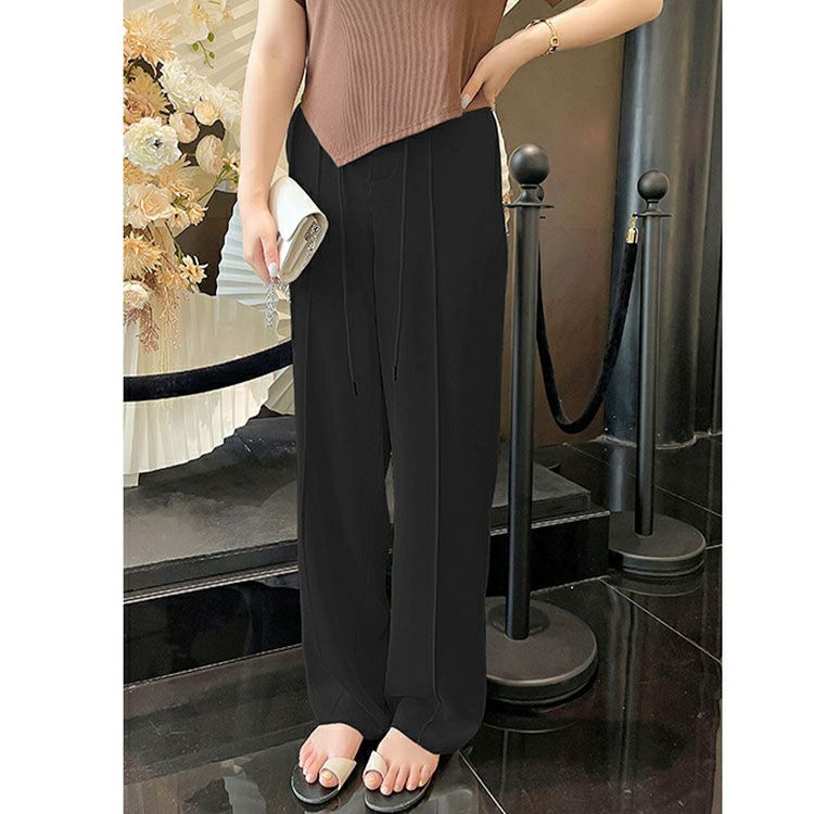 大きいサイズ レディース センターラインストレートパンツ　goldy-1323 【メール便可】