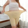 大きいサイズ レディース 裾レース股ずれ防止3分丈パンツ　goldy-1343 【メール便可】 ベージュ