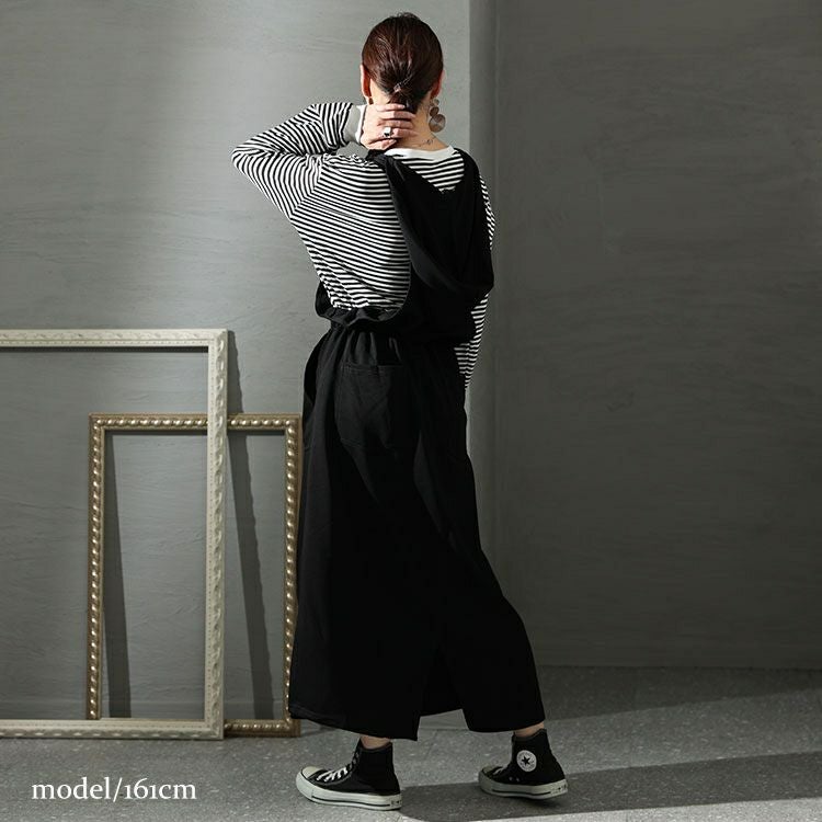 大きいサイズ レディース フード付きスウェットサロペットスカート　jps001