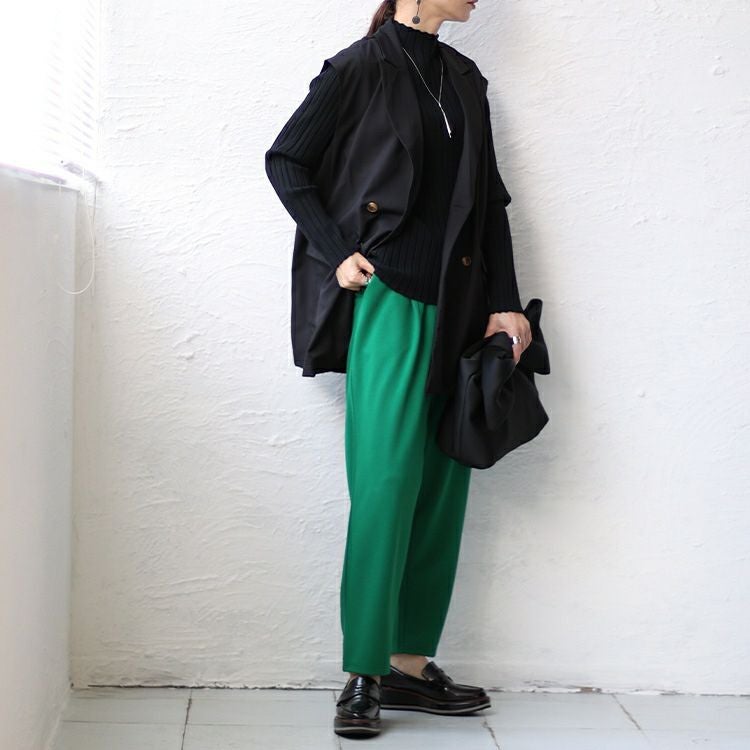 大きいサイズ レディース トレンチ風ベスト　nw-23015