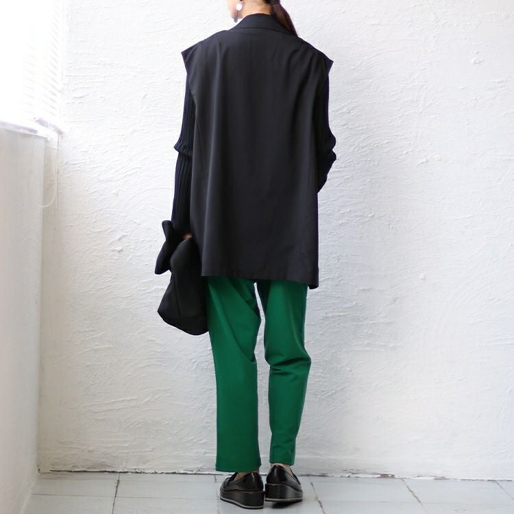 大きいサイズ レディース トレンチ風ベスト　nw-23015