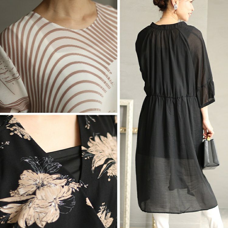 大きいサイズ レディース 接触冷感スリップペチコート　jp490 【メール便可】