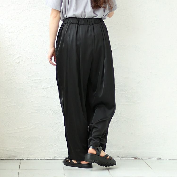 大きいサイズ レディース ウエストタックパンツ　nw-23030