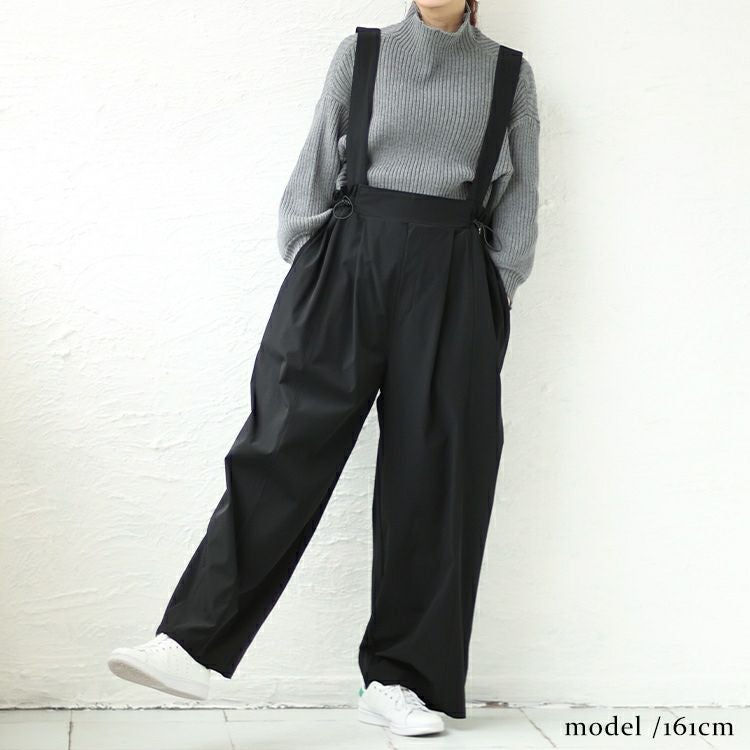 大きいサイズ レディース センターラインサロペットパンツ　nw-23029