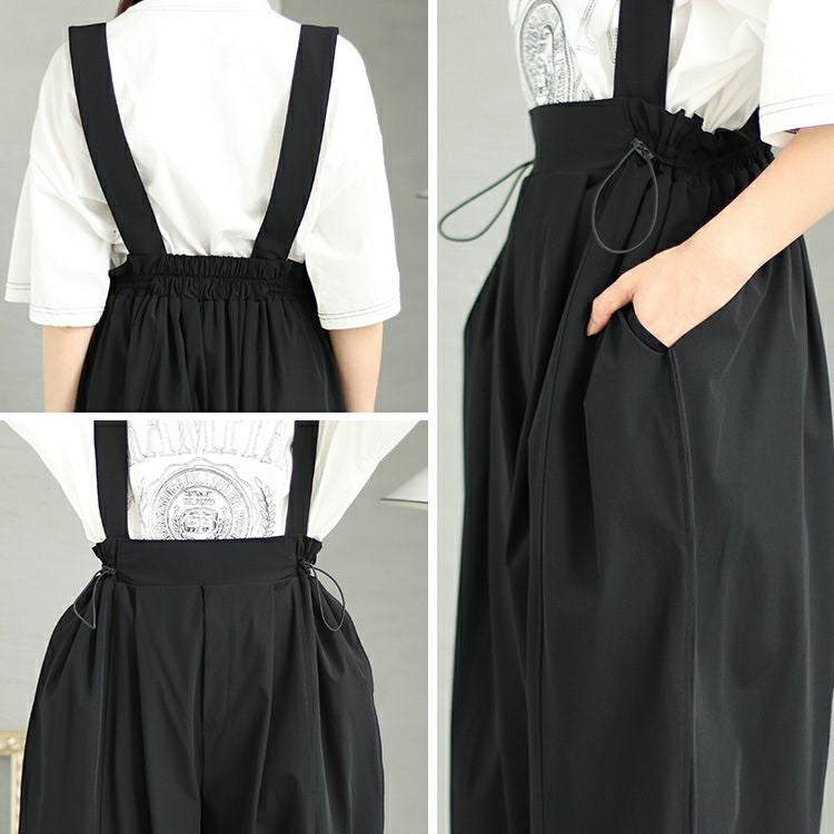 大きいサイズ レディース センターラインサロペットパンツ　nw-23029