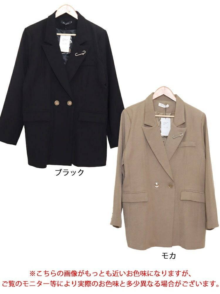 大きいサイズ レディース テーラードジャケット　goldy-1368