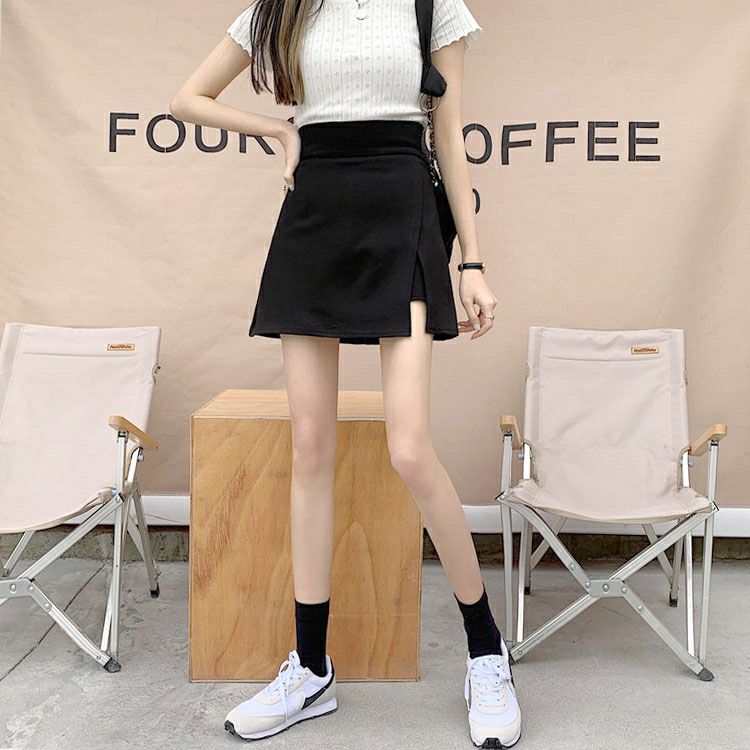 大きいサイズ レディース スカート風ショートパンツ　goldy-1373 【メール便可】