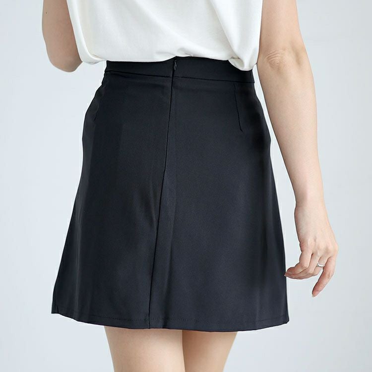 大きいサイズ レディース スカート風ショートパンツ　goldy-1373 【メール便可】