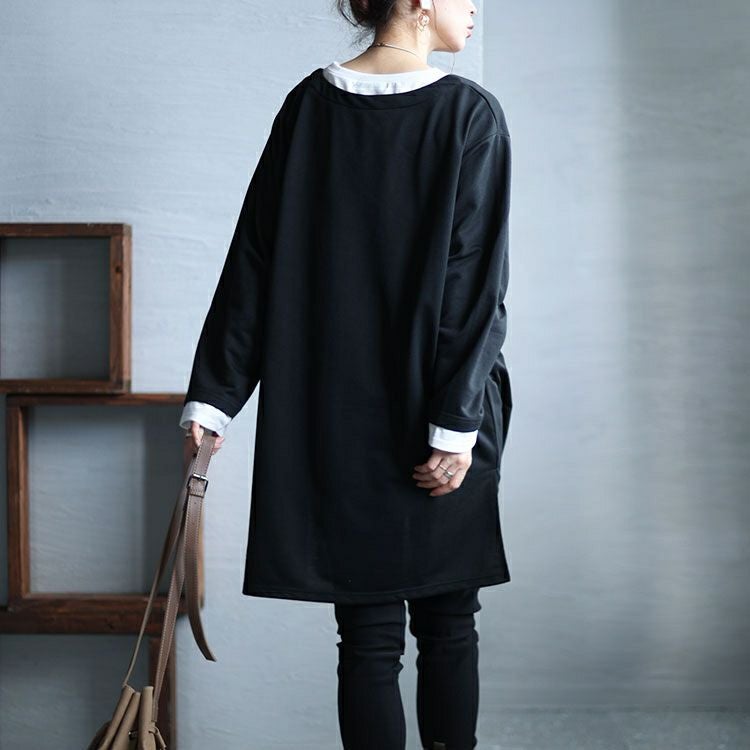 大きいサイズ レディース ジャケット風プルオーバー 　bai-0141