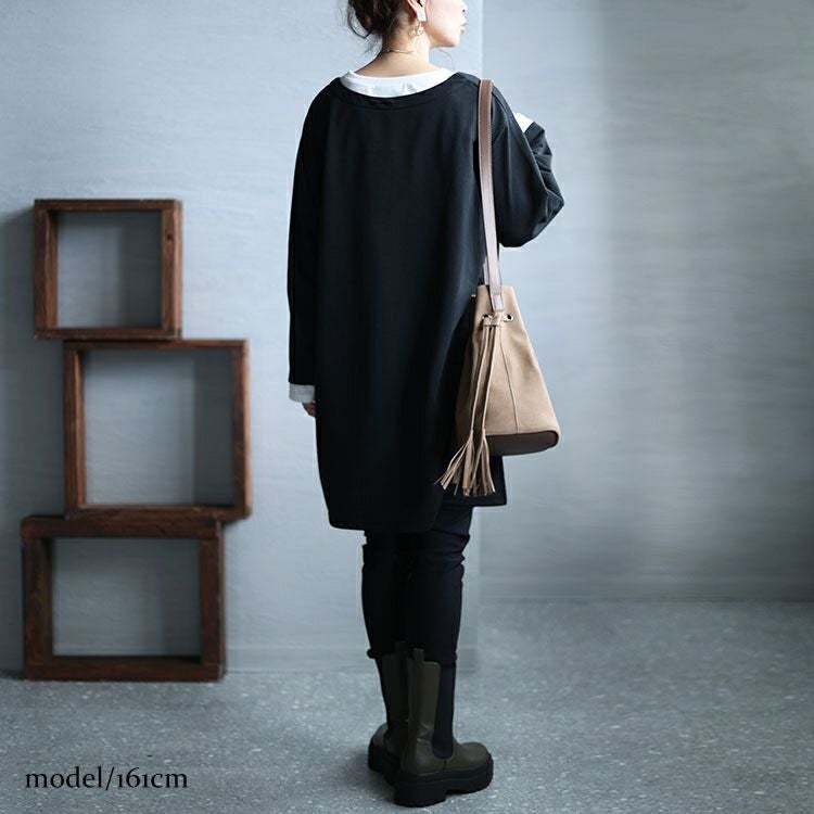 大きいサイズ レディース ジャケット風プルオーバー 　bai-0141