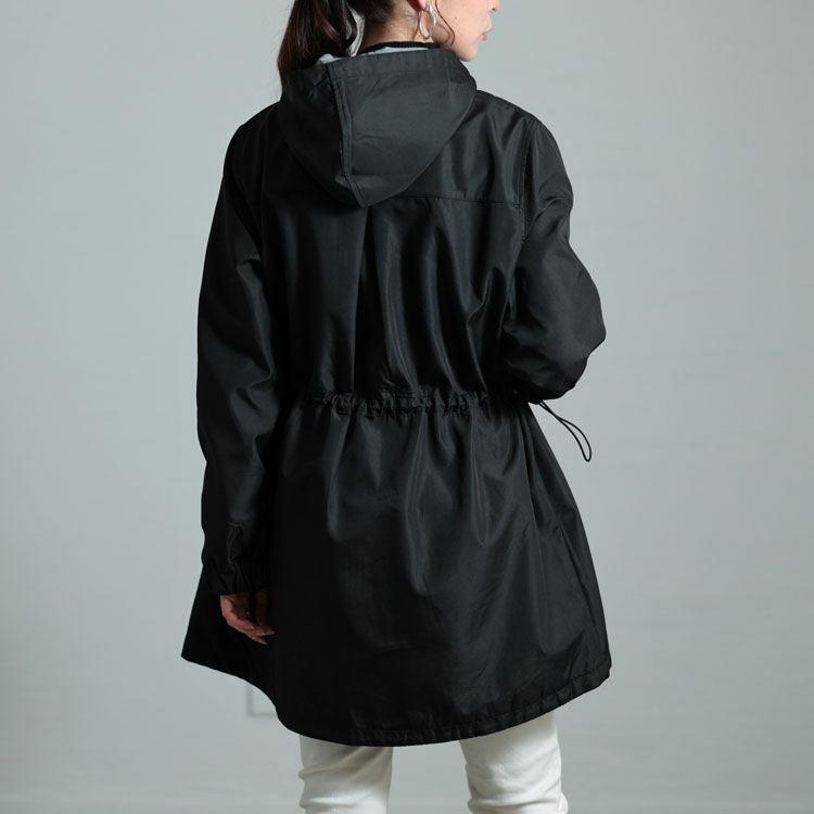 大きいサイズ レディース カットボンディングコート　mnfk-538565