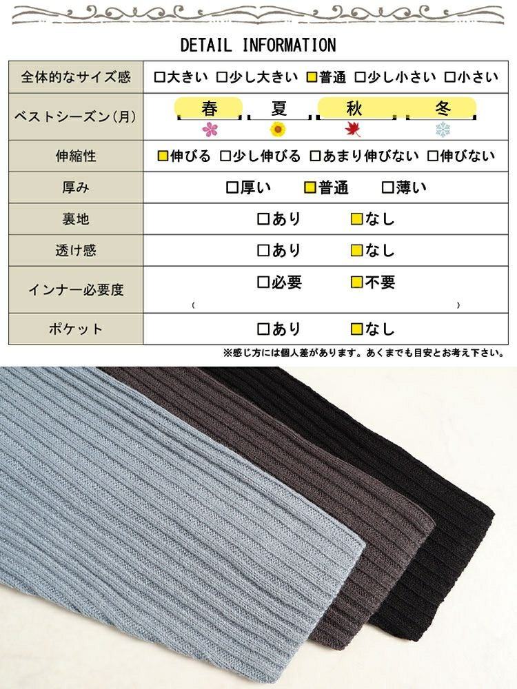 大きいサイズ レディース リブハーフジップワンピース　sada-6888