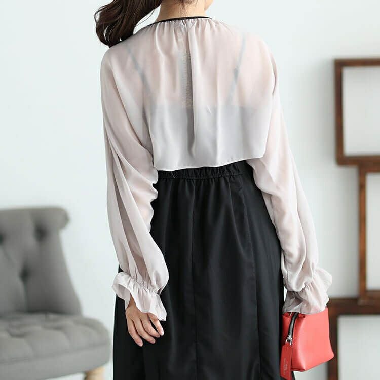 大きいサイズ レディース ボレロ＆キャミワンピースセット　jps013