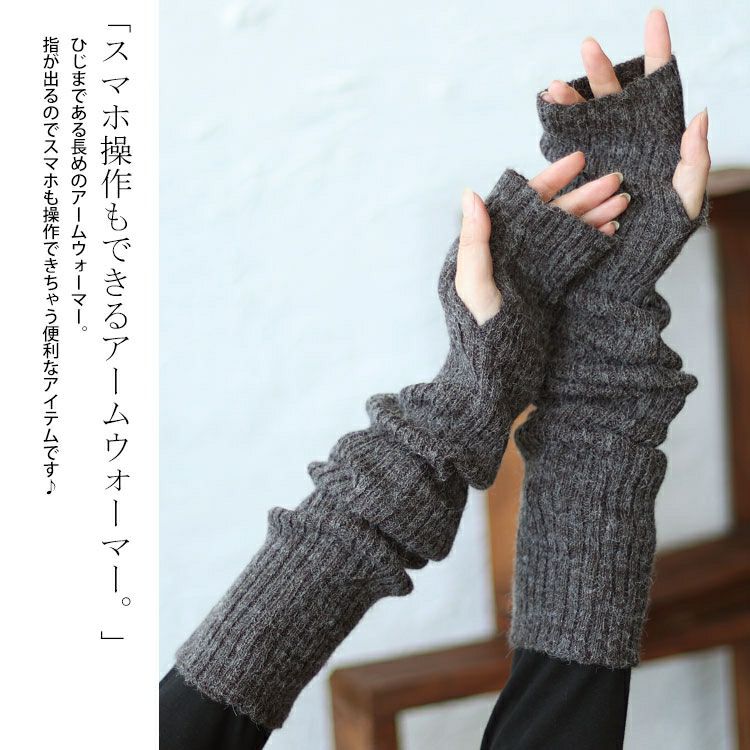 大きいサイズ レディース フーディー＆アームウォーマー　wn-0201 【メール便可】