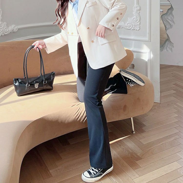 大きいサイズ レディース ストレッチワイドパンツ　goldy-1422