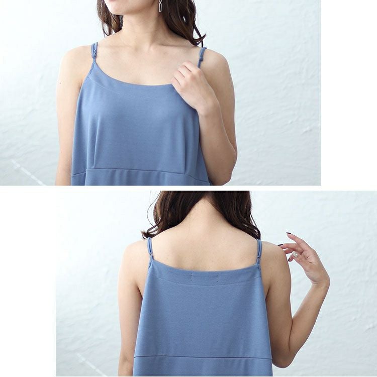 大きいサイズ レディース ニットショートボレロ＆キャミワンピース2点セット　fem-420