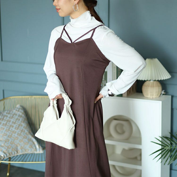 大きいサイズ レディース マーメイドキャミワンピース　fem-435