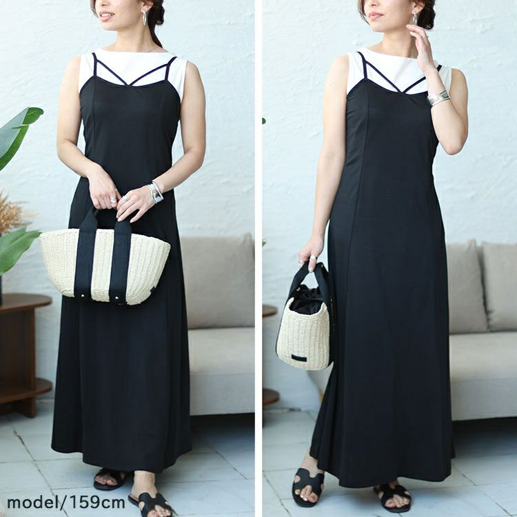 大きいサイズ レディース マーメイドキャミワンピース　fem-435