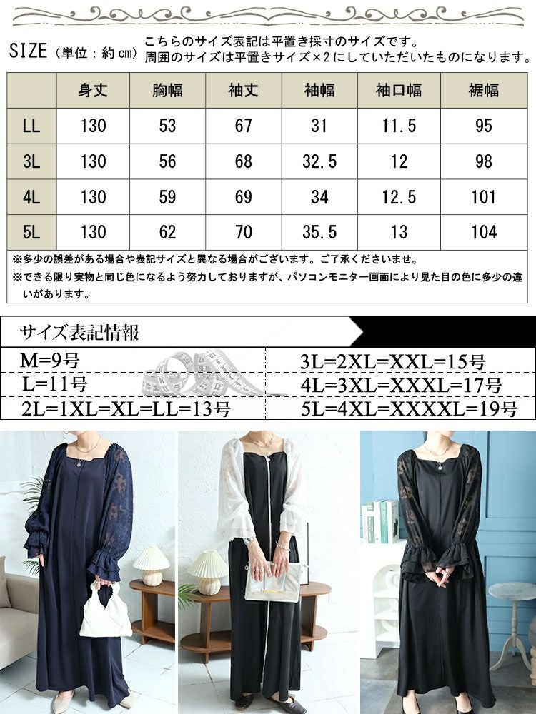 大きいサイズ レディース キャンディースリーブパイピングワンピース　maru-30001