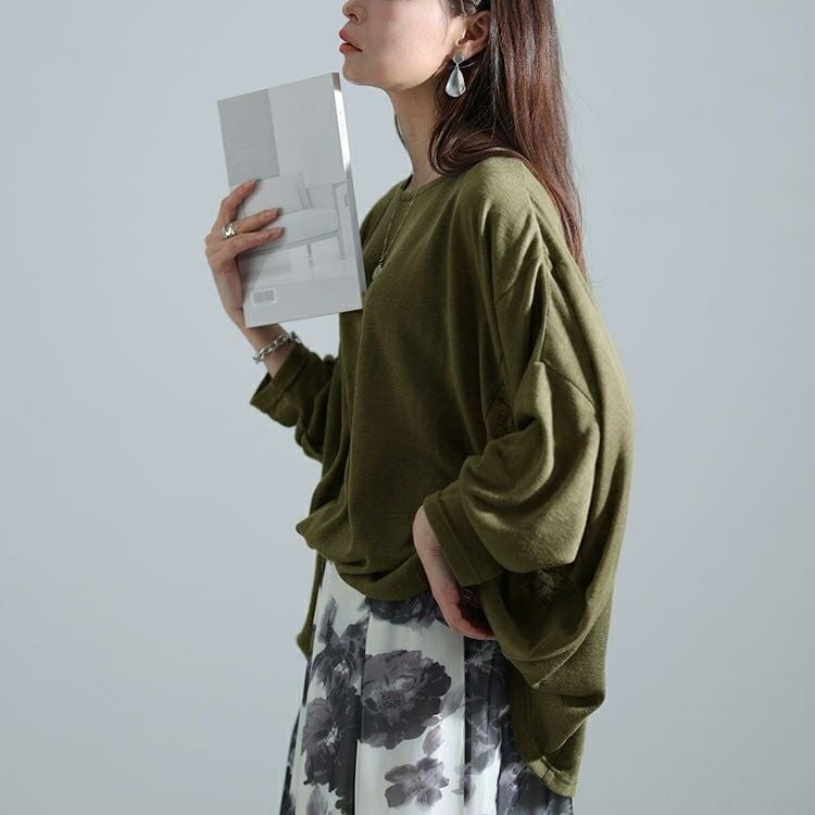 大きいサイズ レディース 変形ワイドドルマン　cast-5542024 【メール便可】