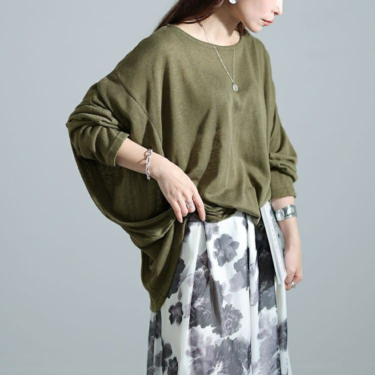 大きいサイズ レディース 変形ワイドドルマン　cast-5542024 【メール便可】