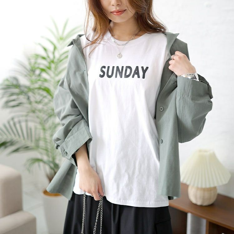 大きいサイズ レディース ロゴTシャツ　goldy-1457 【メール便可】