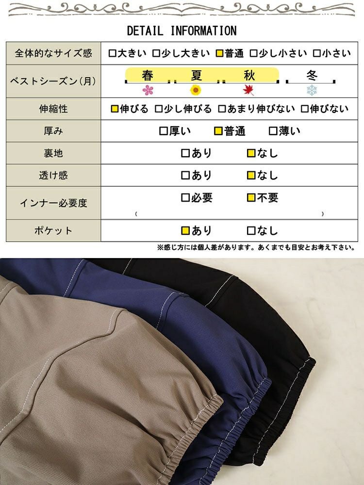 大きいサイズ レディース 配色ステッチキーネックギャザーワンピース　maru-30009