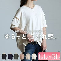 大きいサイズ レディース カットアウトスリーブVネックニット　wn-0210 【メール便可】