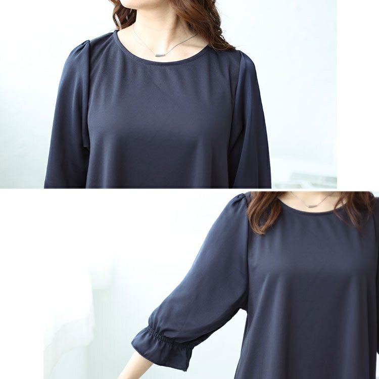 大きいサイズ レディース 2wayキャンディスリーブ裾フレアワンピース　cpdai-658503