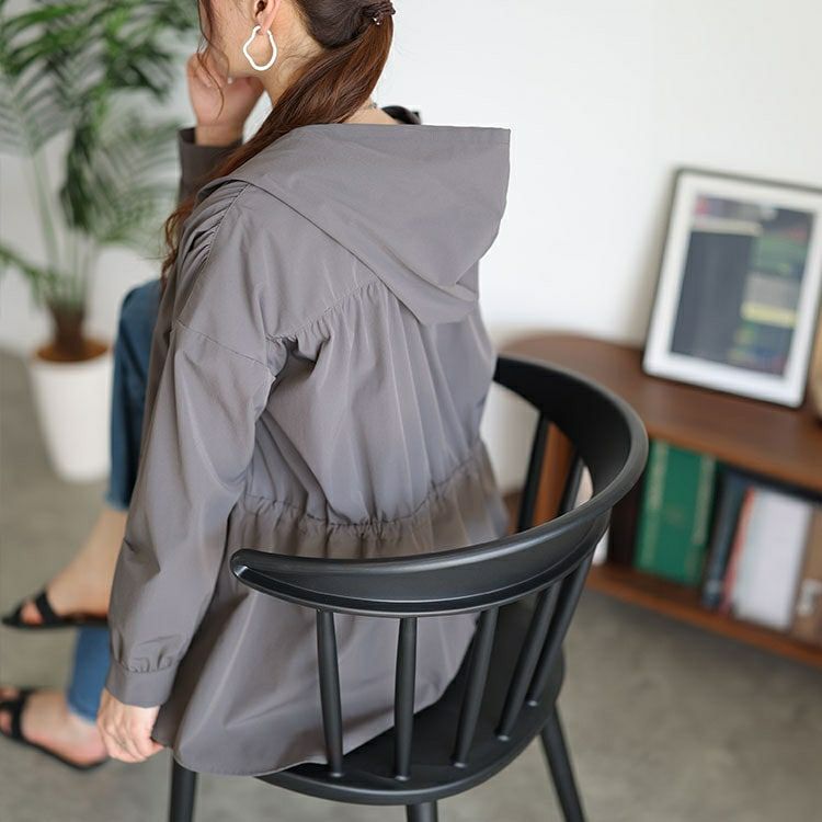 大きいサイズ レディース ウエストドロストラッシュガードパーカー　mncut-548305