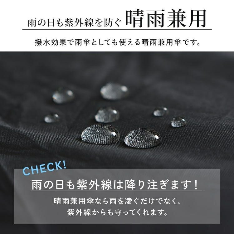 大きいサイズ レディース UV99％カットスイートフラワー55cm晴雨兼用折り畳み傘　map-924053