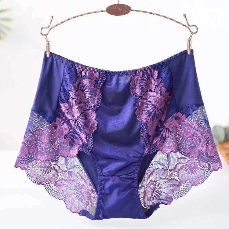 大きいサイズ レディース ハイウエストストレッチ花柄ショーツ　goldy-1485 【メール便可】