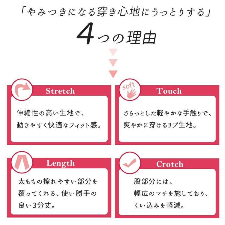 大きいサイズ レディース 股ズレ防止メッシュパンツ　goldy-1488 【メール便可】