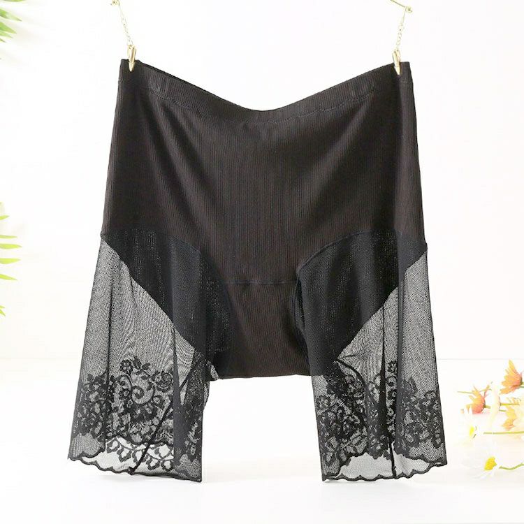 大きいサイズ レディース 股ズレ防止メッシュパンツ　goldy-1488 【メール便可】