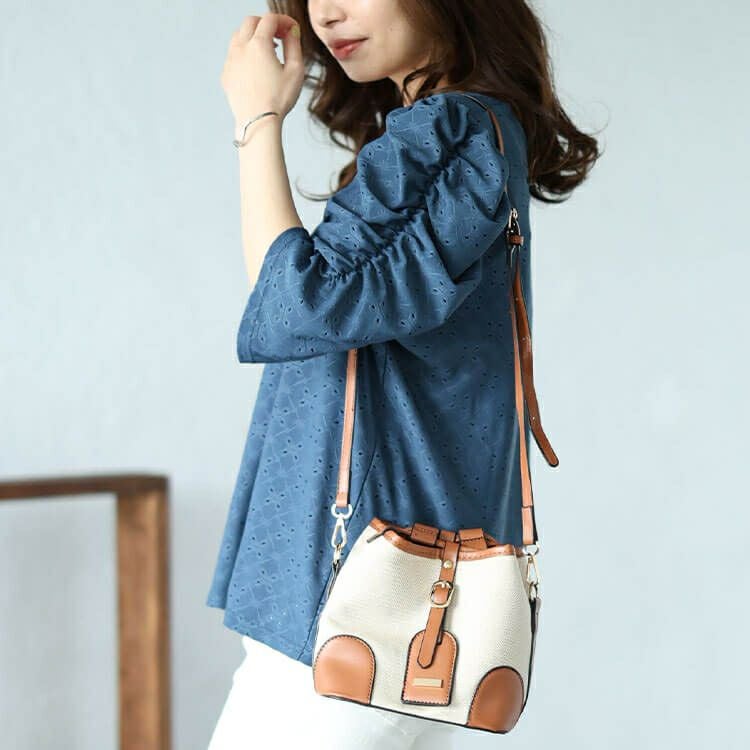 大きいサイズ レディース パワーショルダーダイヤネックレースプルオーバー　maru-30022 【メール便可】