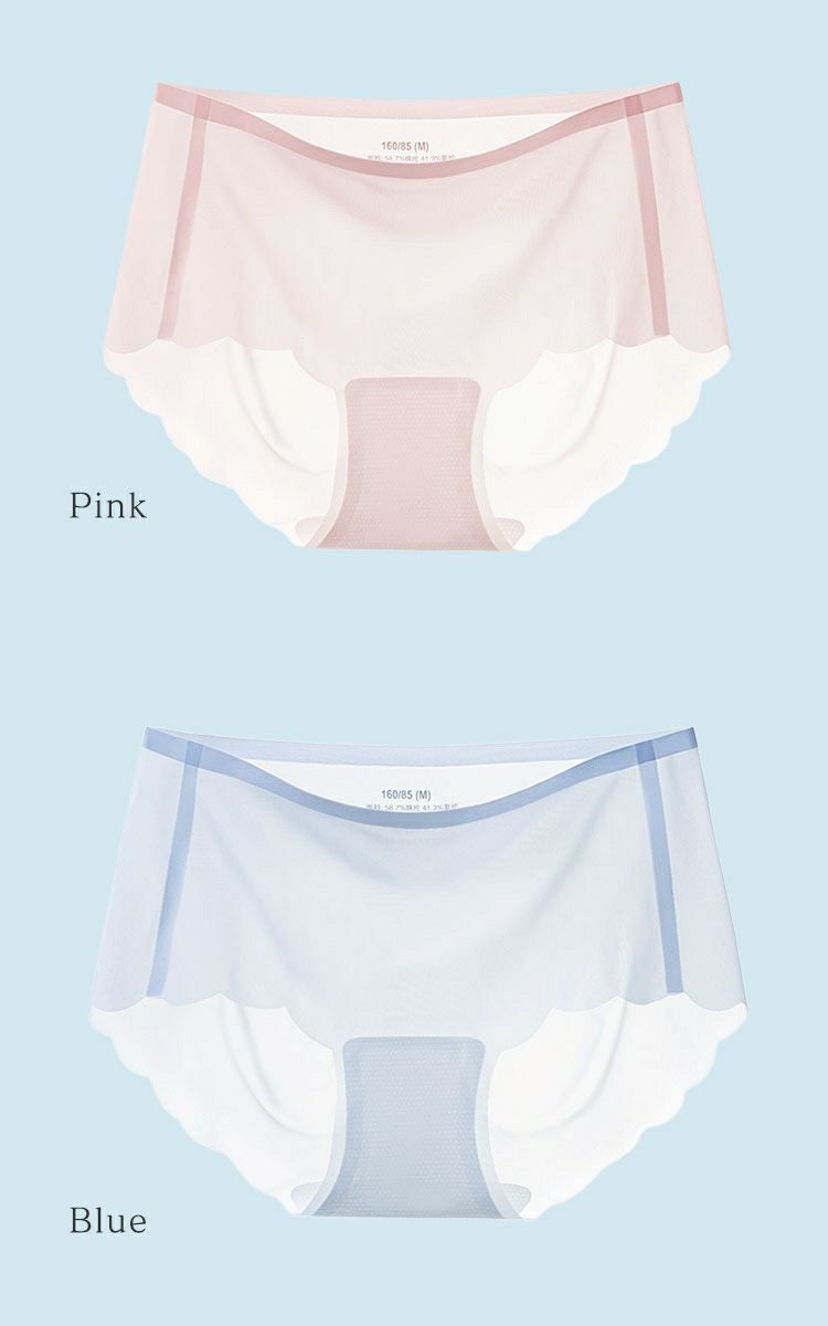 大きいサイズ レディース 接触冷感シームレスショーツ　goldy-1496 【メール便可】