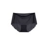 大きいサイズ レディース 接触冷感シームレスショーツ　goldy-1496 【メール便可】 ブラック