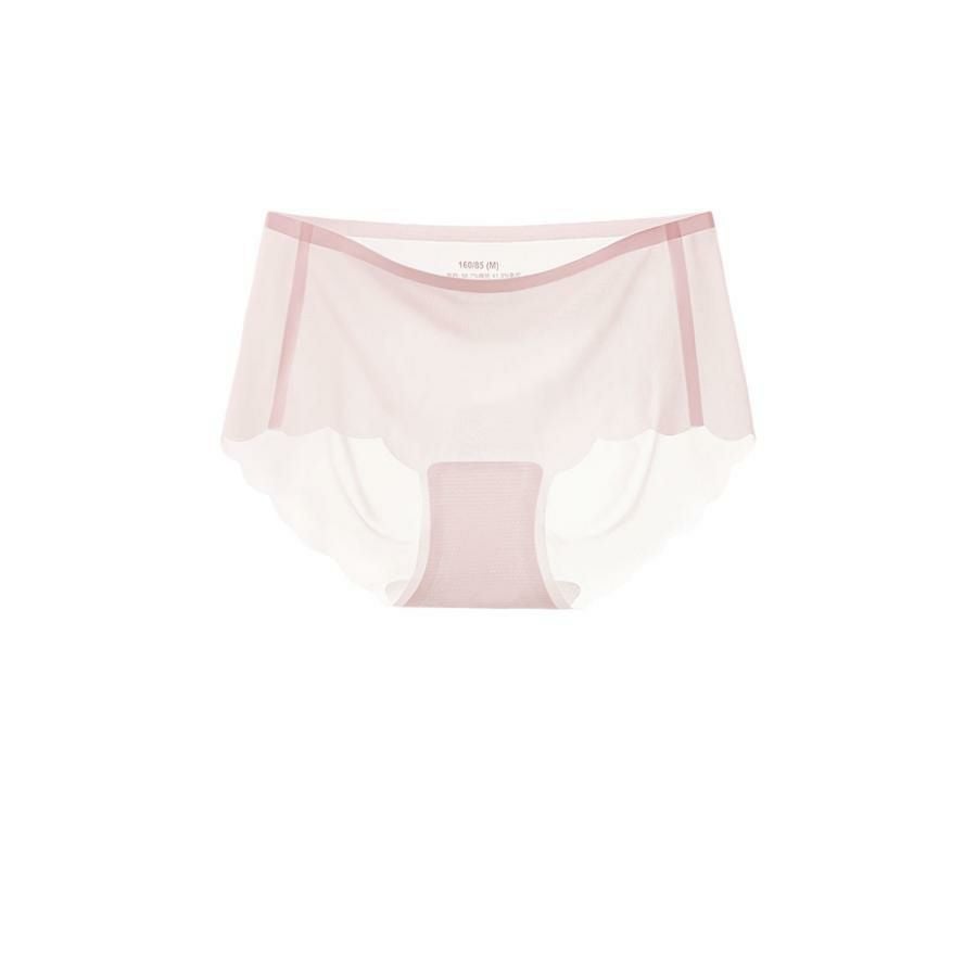 大きいサイズ レディース 接触冷感シームレスショーツ　goldy-1496 【メール便可】 ピンク