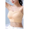 大きいサイズ レディース 2wayダブルホックストラップレスブラ　goldy-1495 ベージュ