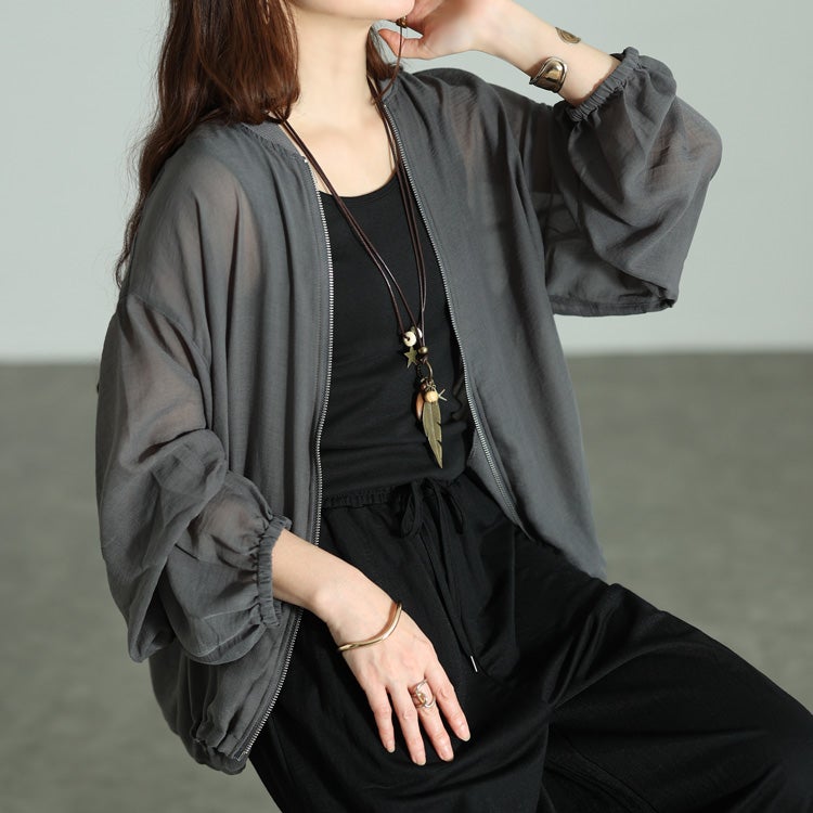 大きいサイズ レディース MA-1風シアーブルゾン　plan-3800237