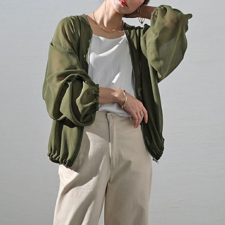 大きいサイズ レディース MA-1風シアーブルゾン　plan-3800237