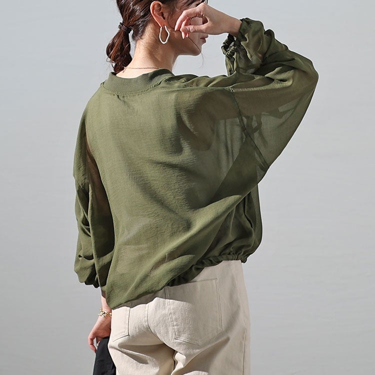 大きいサイズ レディース MA-1風シアーブルゾン　plan-3800237