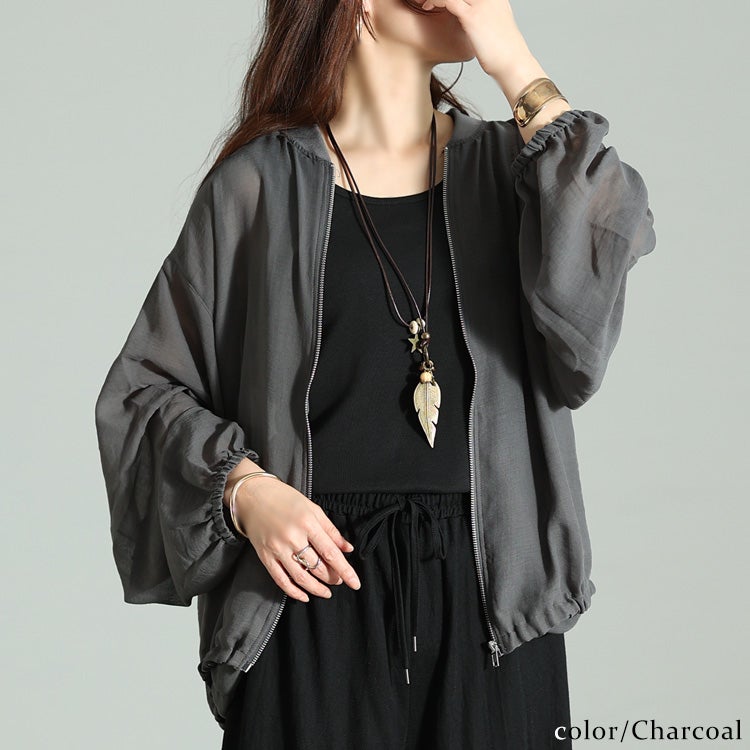 大きいサイズ レディース MA-1風シアーブルゾン　plan-3800237 カーキ