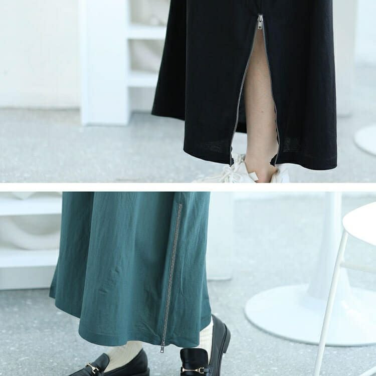 大きいサイズ レディース 接触冷感＆UVカット＆吸湿速乾サイドファスナーワンピース　map-28