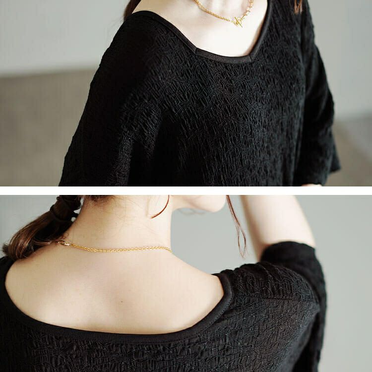 大きいサイズ レディース ダイヤモンドネックシャーリングプルオーバー　sw-0648