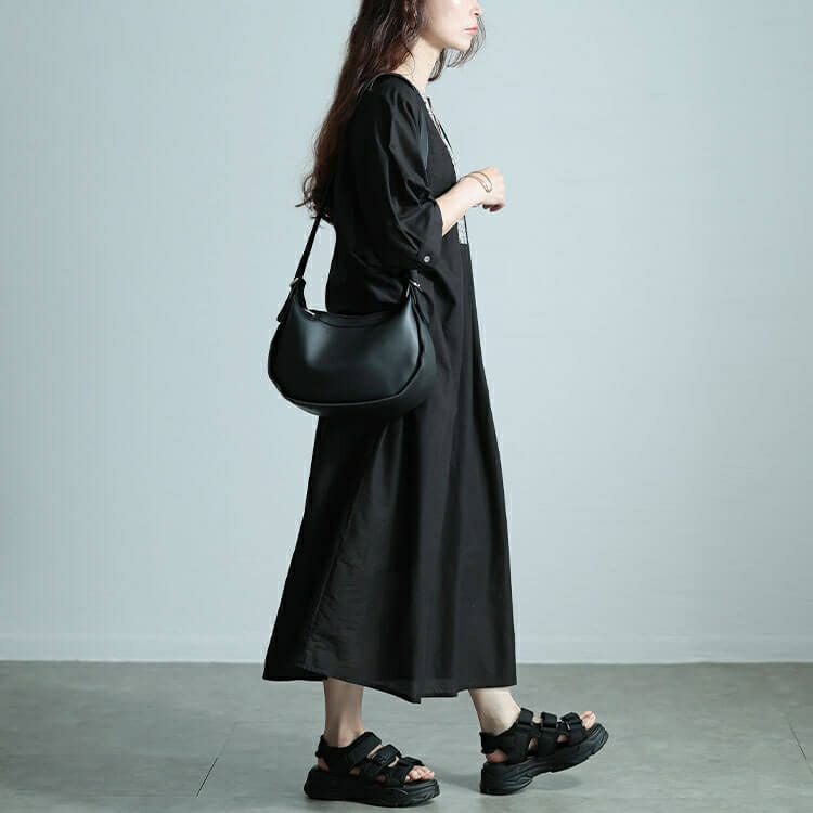 大きいサイズ レディース エスニック刺繍キーネックインド綿ワンピース　kt-24mi3 【メール便可】