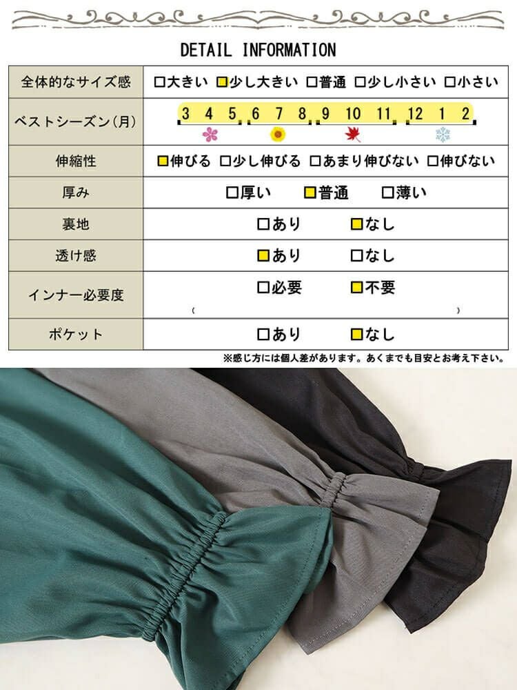 大きいサイズ レディース ハートネックウエストシャーリングワンピース　fem-487