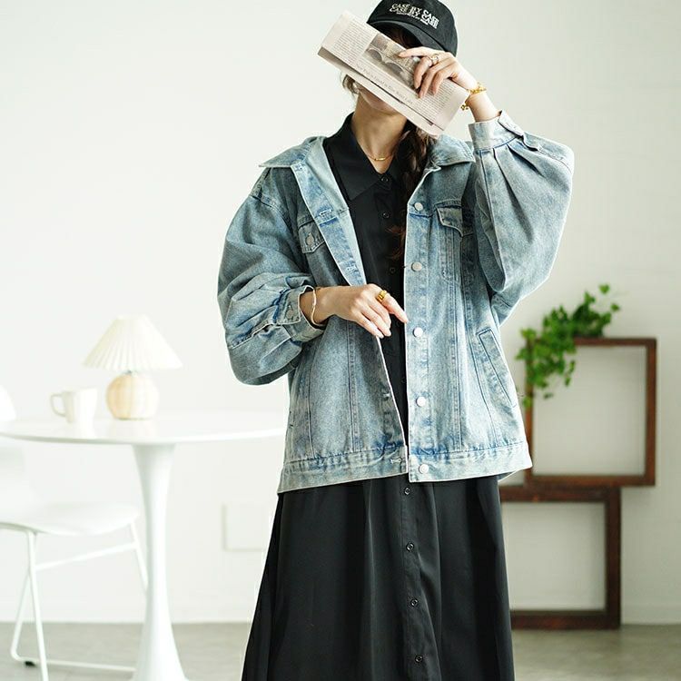 大きいサイズ レディース ウエストタックシャツワンピース　fem-510